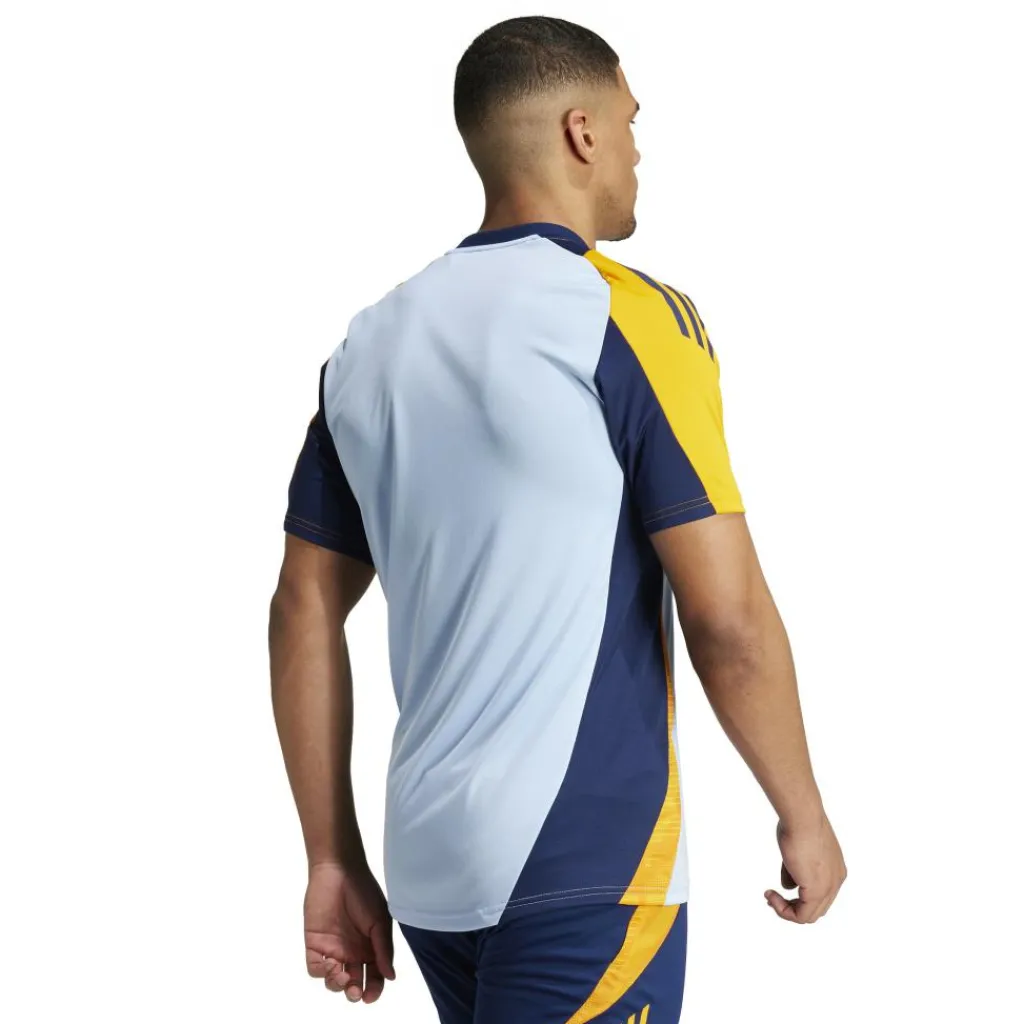 Voetbalkleding-adidas Real Madrid Tiro 24 Competition voetbalshirt heren glow blue crew orange team navy blue 2