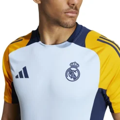 Voetbalkleding-adidas Real Madrid Tiro 24 Competition voetbalshirt heren glow blue crew orange team navy blue 2