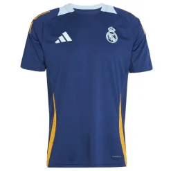 Voetbalkleding-adidas Real Madrid voetbalshirt heren team navy blue crew orange glow blue