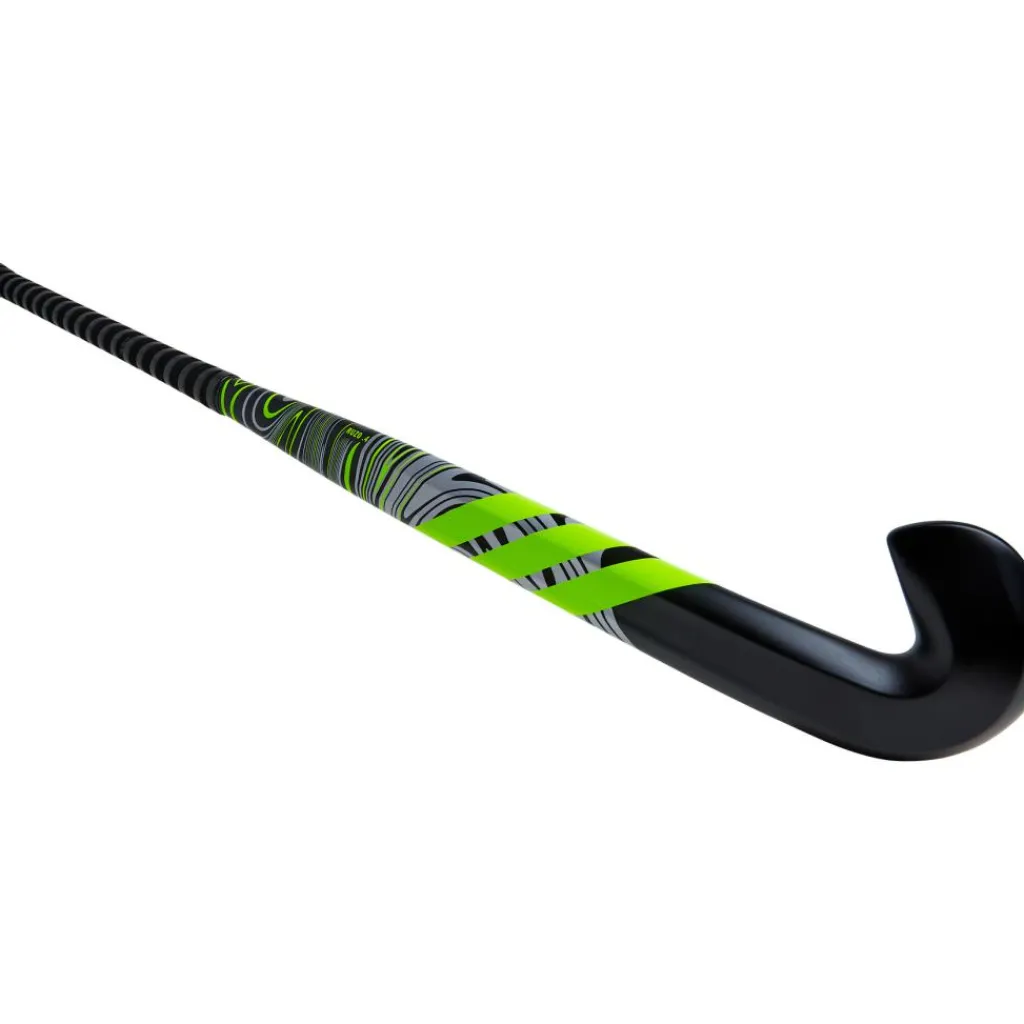 adidas Ruzo .4 Low Bow hockeystick black yellow< Hockeystick