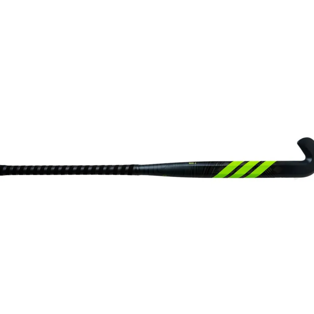 Hockeystick-adidas Ruzo .3 Low Bow hockeystick black yellow