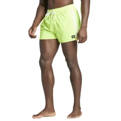 adidas 3-Stripes CLX zwembroek heren lucid lemon white< Zwembroek