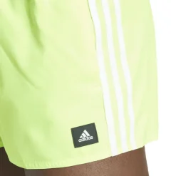 adidas 3-Stripes CLX zwembroek heren lucid lemon white< Zwembroek