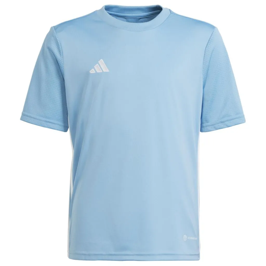 Voetbalkleding-adidas Tabela voetbalshirt junior 23 team light blue whit