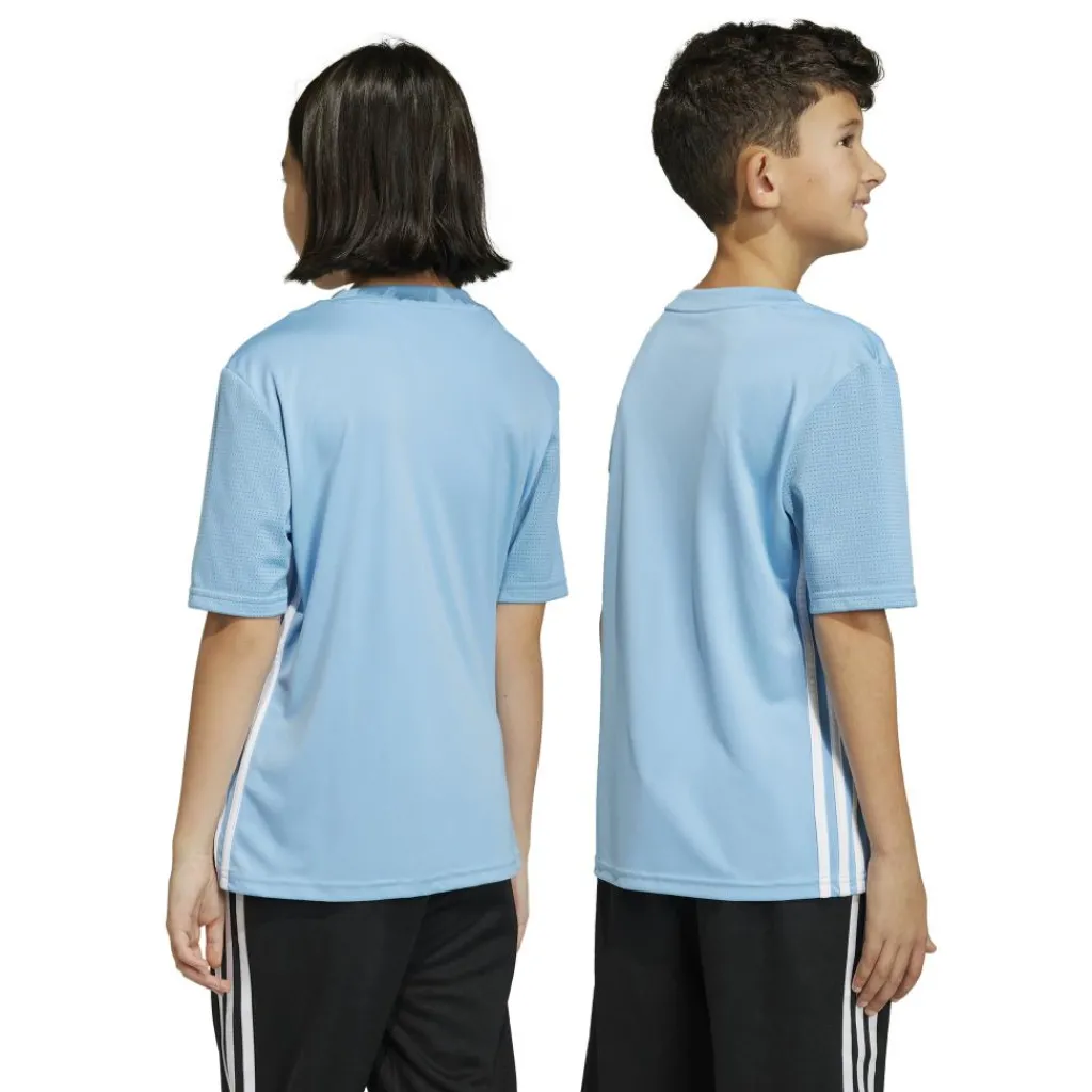Voetbalkleding-adidas Tabela voetbalshirt junior 23 team light blue whit