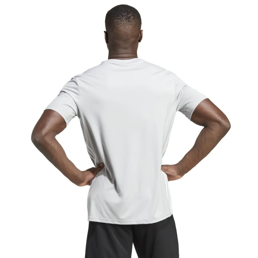 Voetbalkleding-adidas Tabela voetbalshirt heren 23 team light grey white