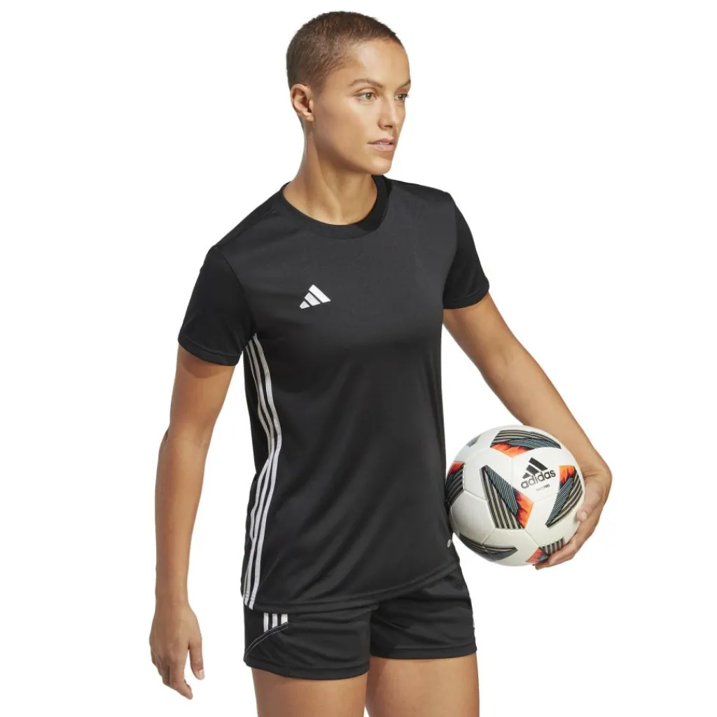 adidas Tabela voetbalshirt dames 23 black white< Voetbalkleding
