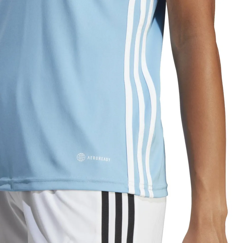 adidas Tabela voetbalshirt dames 23 team light blue white< Voetbalkleding