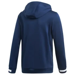 Sport Trui-adidas Team19 hoodie trui junior navy blue white