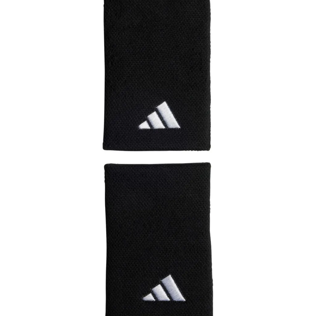 Tenniskleding-adidas Tennis Large polsbandjes black white