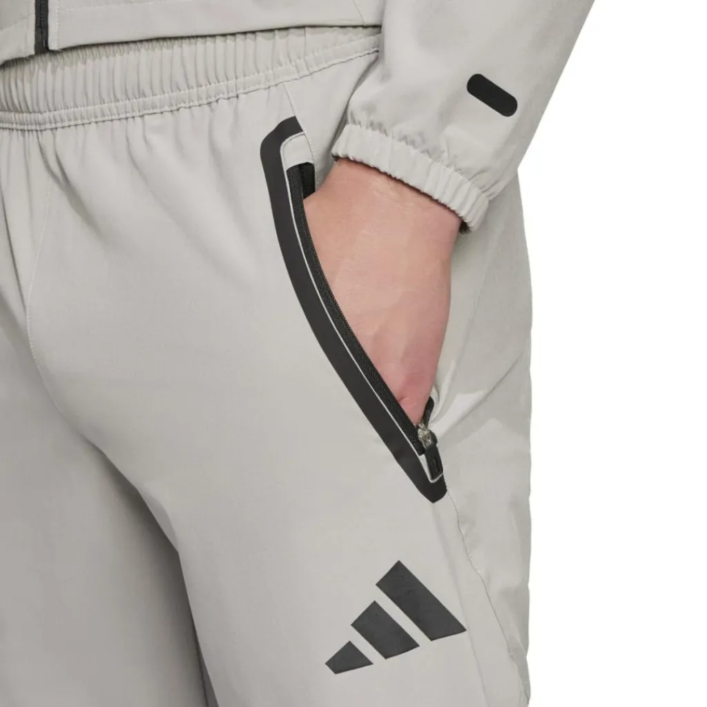 Voetbalkleding-adidas Tiro 25 Pro Vistech trainingsbroek heren team mid grey