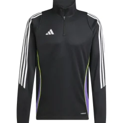 adidas Tiro 24 trainingsjack heren black purple rush< Voetbalkleding