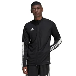 Voetbalkleding-adidas Tiro Essentials trainingsjack heren black