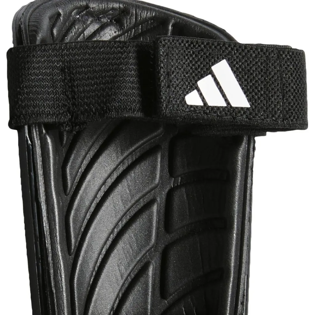 Scheenbeschermers Voetbal-adidas Tiro Match scheenbeschermers junior black golden metallic white