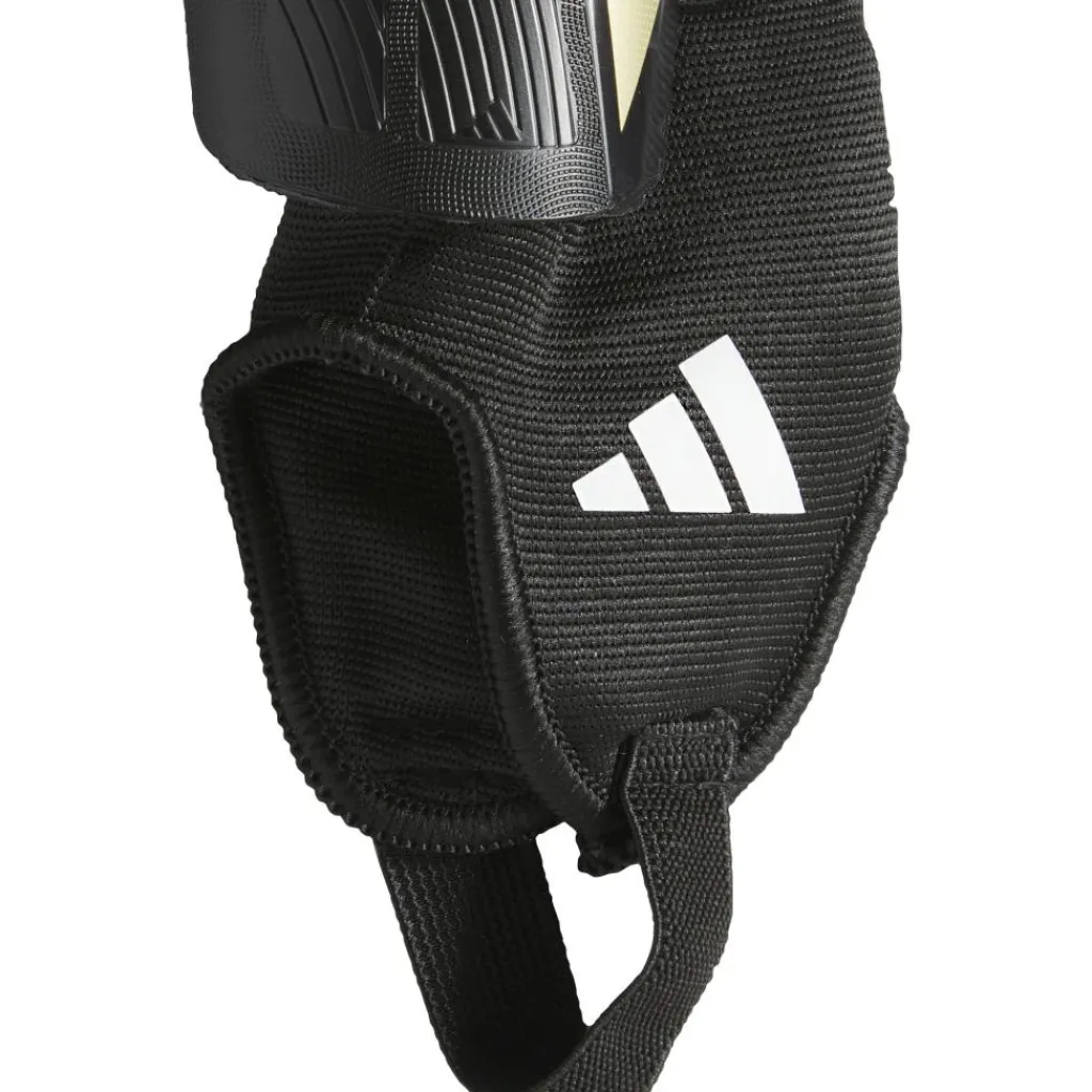 Scheenbeschermers Voetbal-adidas Tiro Match scheenbeschermers junior black golden metallic white