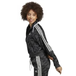 Truien & Vesten-adidas Tiro Suit Up Lifestyle vest dames carbon  black white