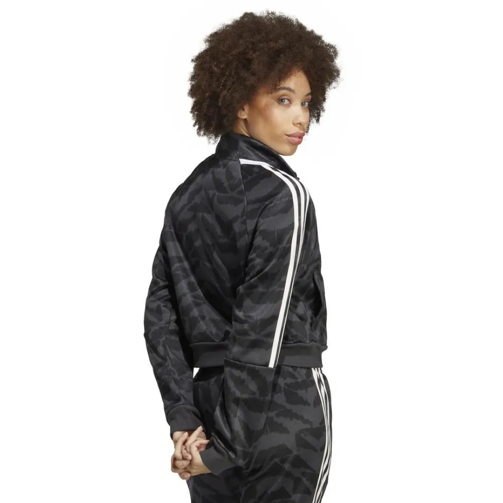 Truien & Vesten-adidas Tiro Suit Up Lifestyle vest dames carbon black white