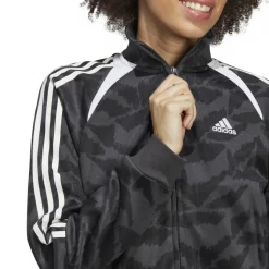 Truien & Vesten-adidas Tiro Suit Up Lifestyle vest dames carbon black white