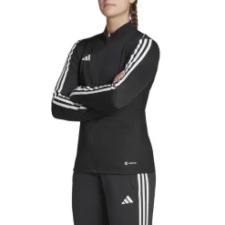 Voetbalkleding-adidas Tiro trainingsjack dames 23 black