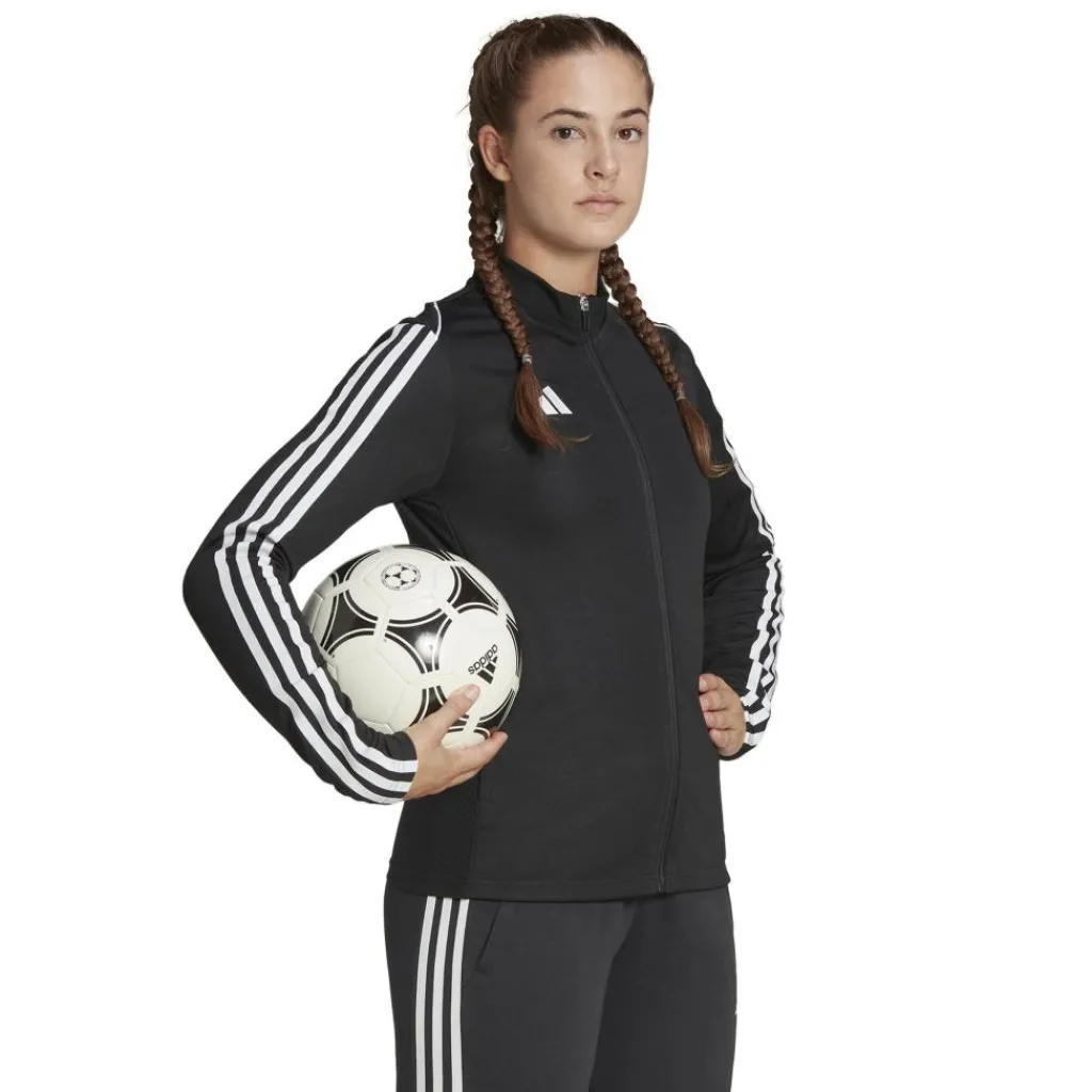 Voetbalkleding-adidas Tiro trainingsjack dames 23 black