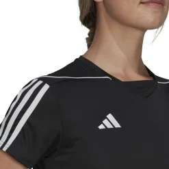 adidas Tiro voetbalshirt dames 23 black white< Voetbalkleding