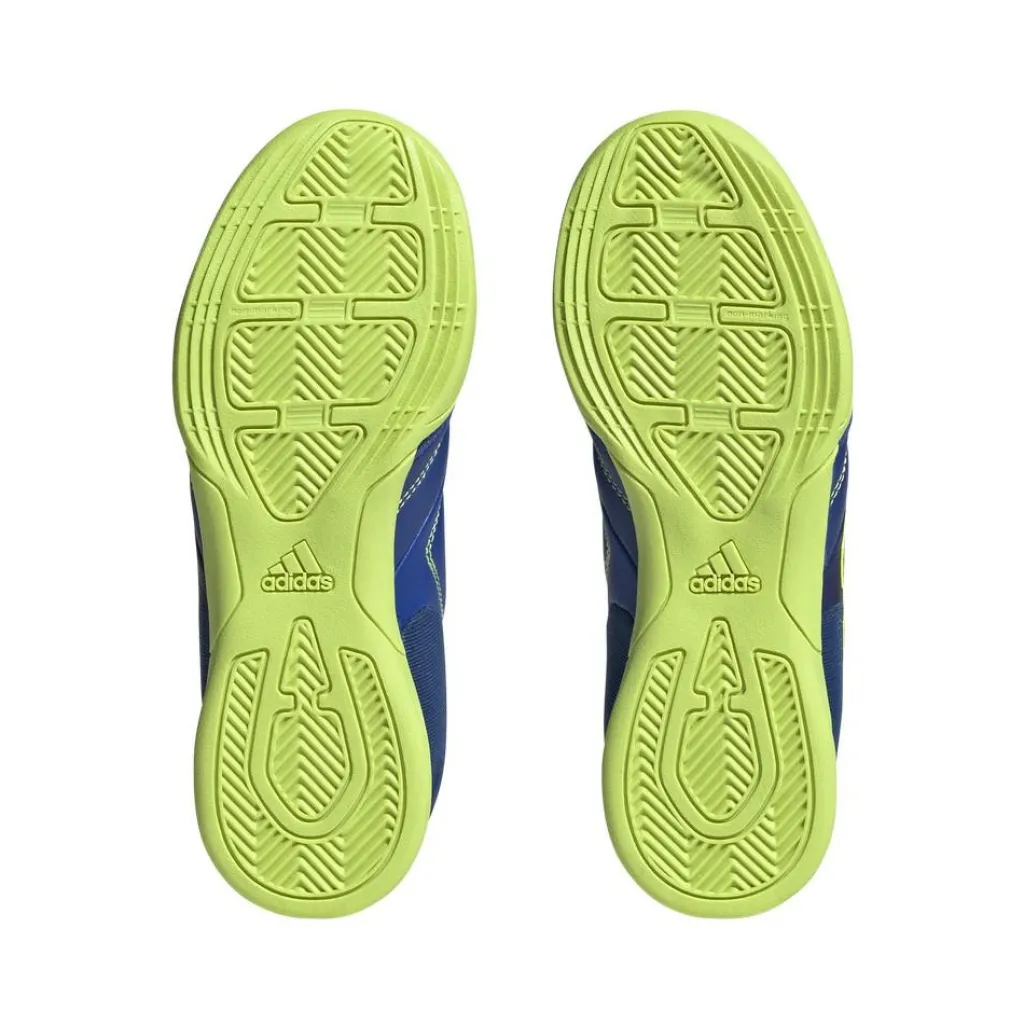 Voetbalschoenen-adidas Top Sala Competition zaalvoetbalschoenen junior blue green