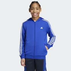 Sport Trui-adidas Train Essentials AEROREADY 3-Stripes trainingsjack junior lucid blue white
