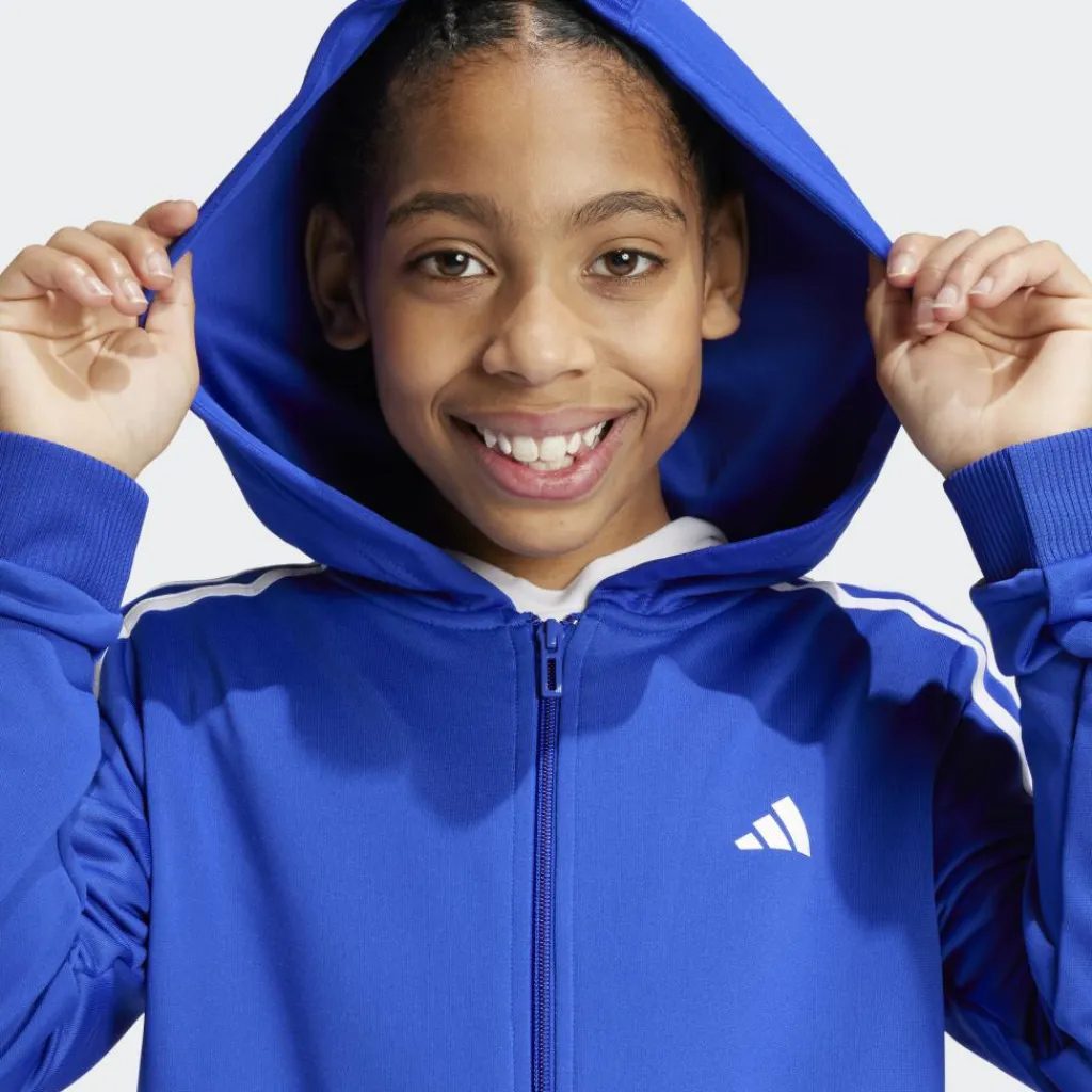 Sport Trui-adidas Train Essentials AEROREADY 3-Stripes trainingsjack junior lucid blue white