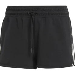 Sportbroek-adidas Train Essentials Cotton 3-Stripes short dames black
