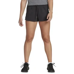 Sportbroek-adidas Train Essentials Cotton 3-Stripes short dames black