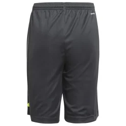 Sportbroek-adidas Train Essentials Logo short junior carbon lucid lemon