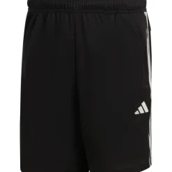 adidas Train Essentials Piqué 3-Stripes short heren black white< Broeken