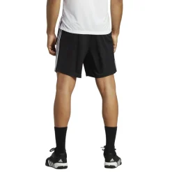adidas Train Essentials Piqué 3-Stripes short heren black white< Broeken