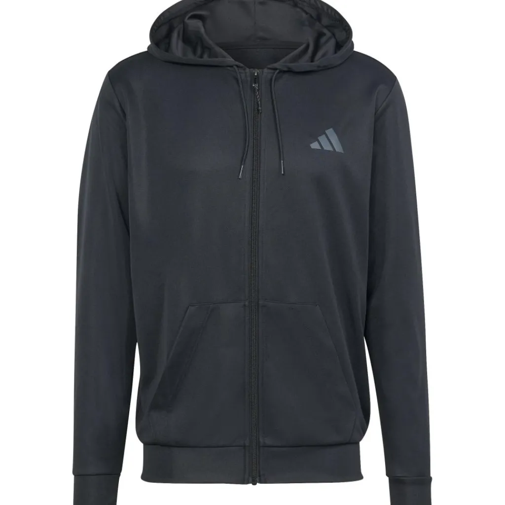 Trainingsjack-adidas Train Essentials trainingsjack heren black