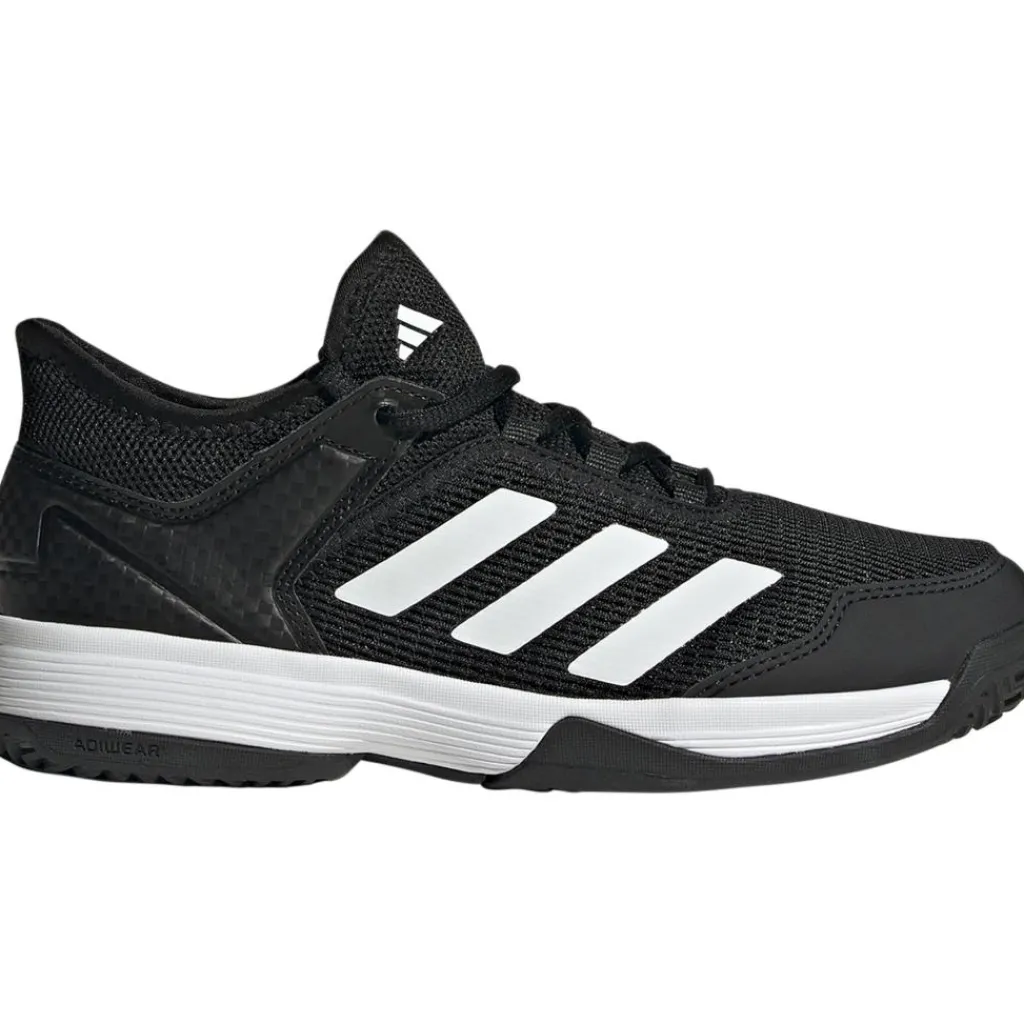 Tennisschoenen-adidas Ubersonic 4 tennisschoenen junior core black cloud white