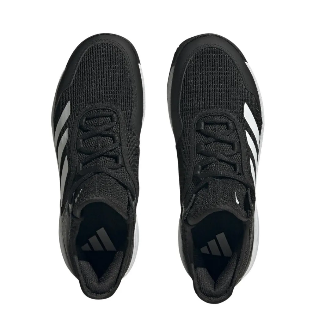 Tennisschoenen-adidas Ubersonic 4 tennisschoenen junior core black cloud white