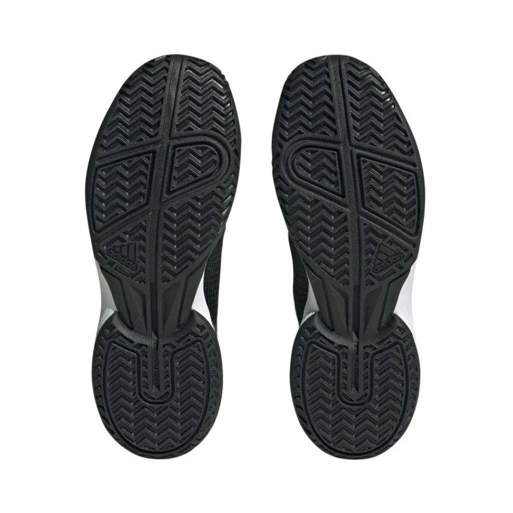 Tennisschoenen-adidas Ubersonic 4 tennisschoenen junior core black cloud white