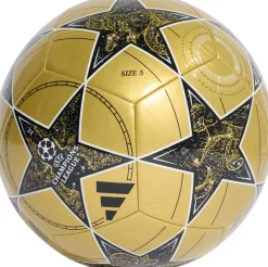 Voetbal Kopen-adidas UCL Club League Stage voetbal gold metallic black white 25 - 26
