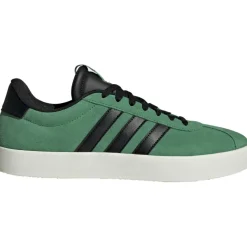 Schoenen-adidas VL Court 3.0 schoenen heren dark green core white off white