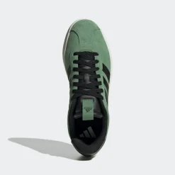 Schoenen-adidas VL Court 3.0 schoenen heren dark green core white off white