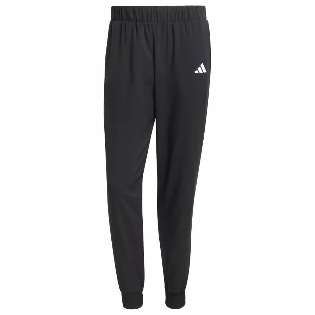 Tenniskleding-adidas Walk On trainingsbroek heren black