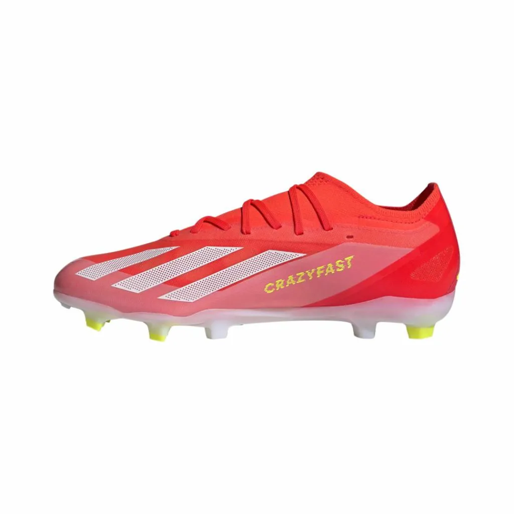Voetbalschoenen-adidas X Crazyfast Pro MG voetbalschoenen heren solar red cloud white team solar yellow 2