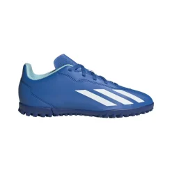 adidas X Crazyfast.4 TF voetbalschoenen junior blue< Voetbalschoenen