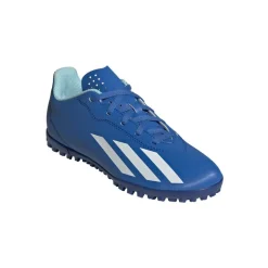 adidas X Crazyfast.4 TF voetbalschoenen junior blue< Voetbalschoenen