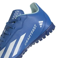 adidas X Crazyfast.4 TF voetbalschoenen junior blue< Voetbalschoenen