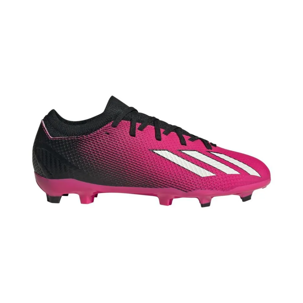 Voetbalschoenen-adidas X Speedportal.3 FG voetbalschoenen junior team shock pink zero metallic core black