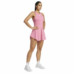 adidas Y-Dress tennisjurkje dames pink fusion< Tenniskleding