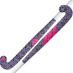 adidas Youngstar .9 Mid Bow hockeystick junior plum black< Hockeystick