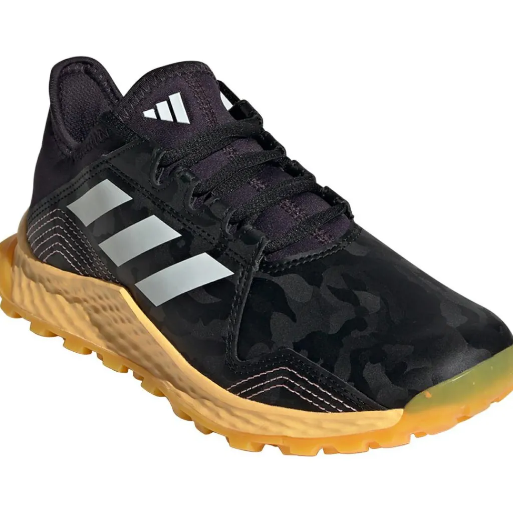 adidas Youngstar hockeyschoenen junior core black zero metalic spark< Hockeyschoenen