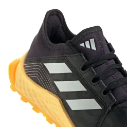 adidas Youngstar hockeyschoenen junior core black zero metalic spark< Hockeyschoenen
